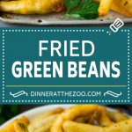 Receta de judías verdes fritas |  Judías verdes # frijoles verdes #aperitivo # merienda #dinneratthezoo