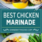 ¡La mejor marinada de pollo produce resultados tiernos y jugosos en todo momento!