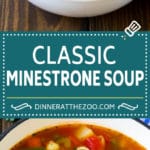 Receta de Minestrone |  Sopa de verduras |  Sopa vegetariana # Sopa # Minestrone # Verduras # Vegetariana # Pasta a base de olla # Cena #Cenaatthezoo