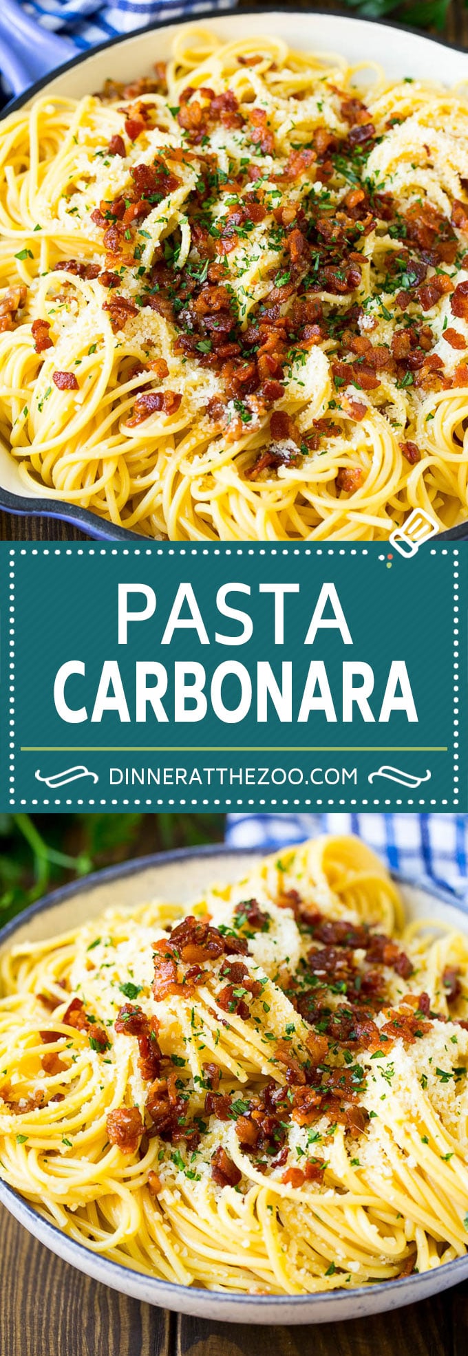 Receta de pasta carbonara |  Tocino #pasta #tocino #cheese #diner #dinneratthezoo