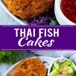 Pasteles de pescado tailandeses |  Tartaletas de salmón |  comida tailandesa