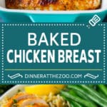 Receta de pechuga de pollo al horno #Pollo # Dinner #dinneratthezoo