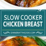 Receta de pechuga de pollo en olla de cocción lenta | Pechuga de pollo en una olla de barro | Pollo y salsa # pollo # cocción lenta # olla # salsa # cena #dinneratthezoo