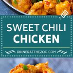 Receta de pollo con chile dulce |  Pollo tailandés |  Pollo asiático #pollos #thafood #chili #dinner #dinneratthezoo