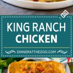 Receta de pollo King Ranch |  Cazuela De Pollo Mexicano |  Flan cremoso de pollo # cazuela #Pollo #quese #comfortfood # cena #dinneratthezoo