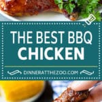 ¡Pollo a la barbacoa súper fácil que se puede asar u hornear con resultados perfectos en todo momento!