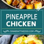 Pollo con piña | Pollo hawaiano | Pollo salteado