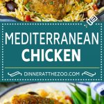 Receta de pollo mediterráneo |  One Pot Chicken #pollo #pasta #salud #onepot #dinner #dinneratthezoo