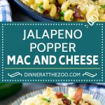 Receta de macarrones con queso y jalapeños |  Macarrones con Queso con Tocino |  Macarrones con Queso Picante |  Jalapeño Mac and Cheese #jalapeño #bacon #pasta #macandcheese #dinner #Cazuelas online#cheese