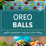 Receta de bolas de Oreo |  Trufas Oreo |  Dulces caseros #trufas #candies #oreos #chocolate #prinkles #postre #Navidad #dinneratthezoo