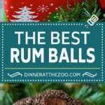 Receta de albóndigas de ron #chocolate #pacana #postre #rum #Navidad #Cazuelas online#candy