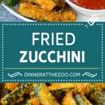 Receta de calabacín frito |  Patatas fritas de calabacín |  Receta de calabacín #aperitivo #zucchine #snack #dinneratthezoo