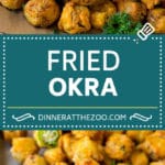 Receta de okra frita #okra #aperitif #sidedish #dinneratthezoo