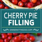 Receta de relleno de tarta de cereza