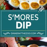 Receta S'mores Dip |  Estufa S'mores |  S'more al forno