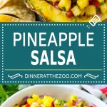 Receta de salsa de piña |  Salsa de frutas |  Receta de piña #ananas #salsa #dinneratthezoo