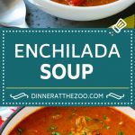 Sopa De Pollo Enchilada |  Sopa mexicana |  Sopa de enchilada # sopa # pollo # sopa de pollo # frijoles # maíz # cena #dinneratthezoo
