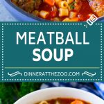 Receta de sopa italiana de albóndigas |  Sopa de albóndigas |  Albóndigas de ternera # albóndigas de ternera # sopa de ternera #italiano # cena #Cazuelas online#comfortfood