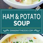 Sopa de patatas y jamón |  Sopa de jamón |  Sopa de papa #sopa #ham #papas # cena #comfortfood #dinneratthezoo