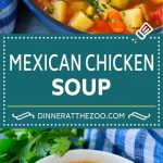 Sopa Mexicana De Pollo |  Sopa de pollo y verduras |  Sopa de pollo y papa #Pollo #sopa #pollo #mexicano #saludable # cena #dinneratthezoo