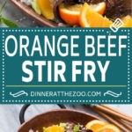Carne de res salteada con receta de naranja |  Carne de res salteada # naranja # carne de res # sofrito # cena #dinneratthezoo