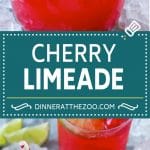 Receta Cherry Limeade | Sonic Cherry Limeade | Receta de limonada