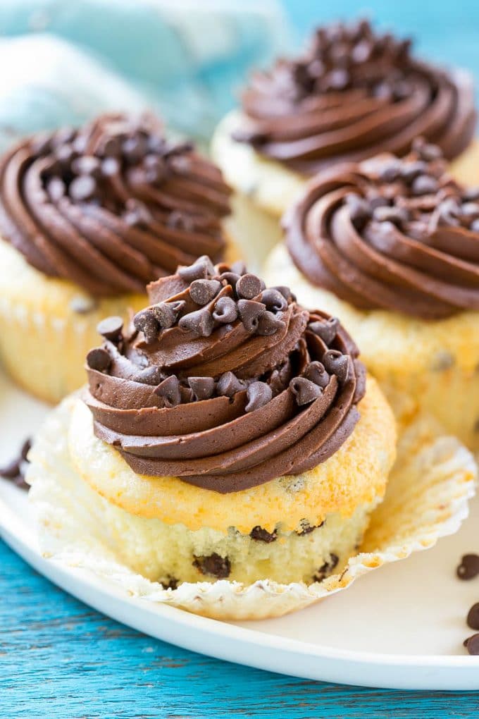 Magdalenas de chocolate