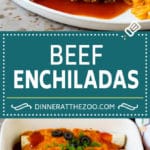 Receta de enchiladas de res #beef #groundbeef #mexicanfood #enchiladas #cheese #dinner #dinneratthezoo