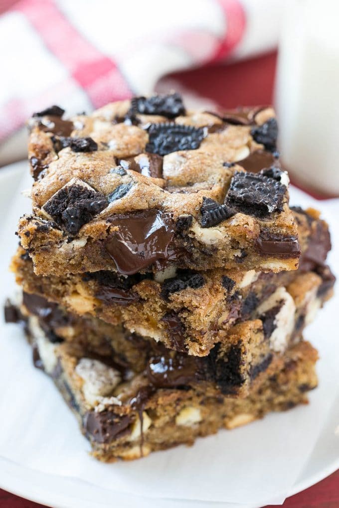 Galletas Oreo y barras de crema
