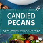 Receta de nueces confitadas | Nueces congeladas | Pacanas dulces #pacana #nueces # merienda # postre #dinneratthezoo