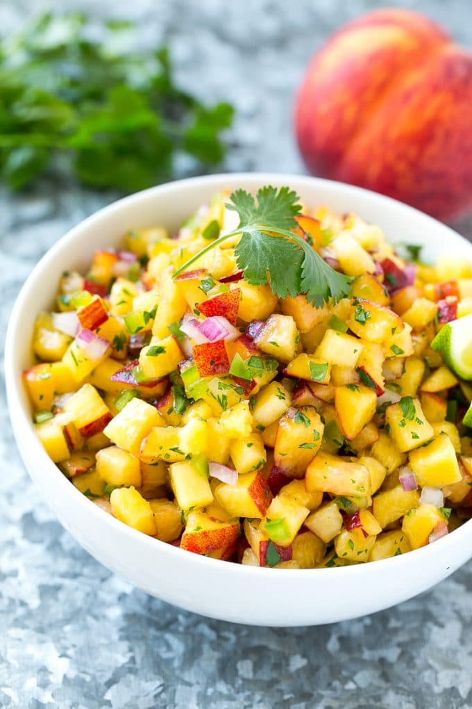 Salsa de durazno