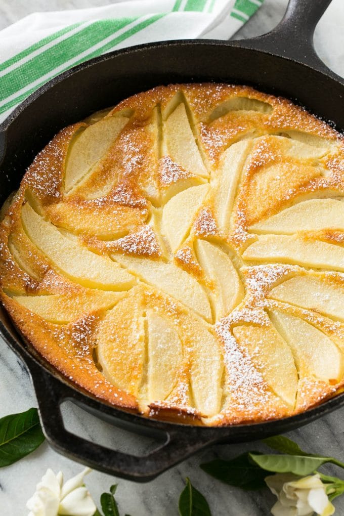 Pastel de crema de pera