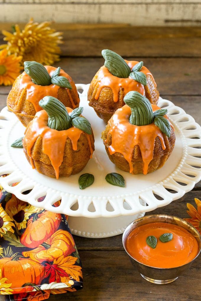 pastel de semillas de calabaza con especias
