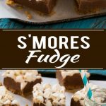 S'mores oscuros con una corteza crujiente de galletas Graham, un relleno cremoso de chocolate negro y muchos malvaviscos tostados encima.  ¡El mejor dulce de azúcar que he comido!