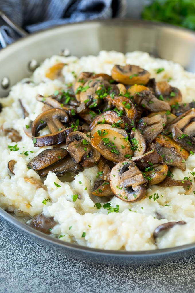 Risotto de hongos