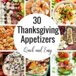 30 recetas de aperitivos de Acción de Gracias