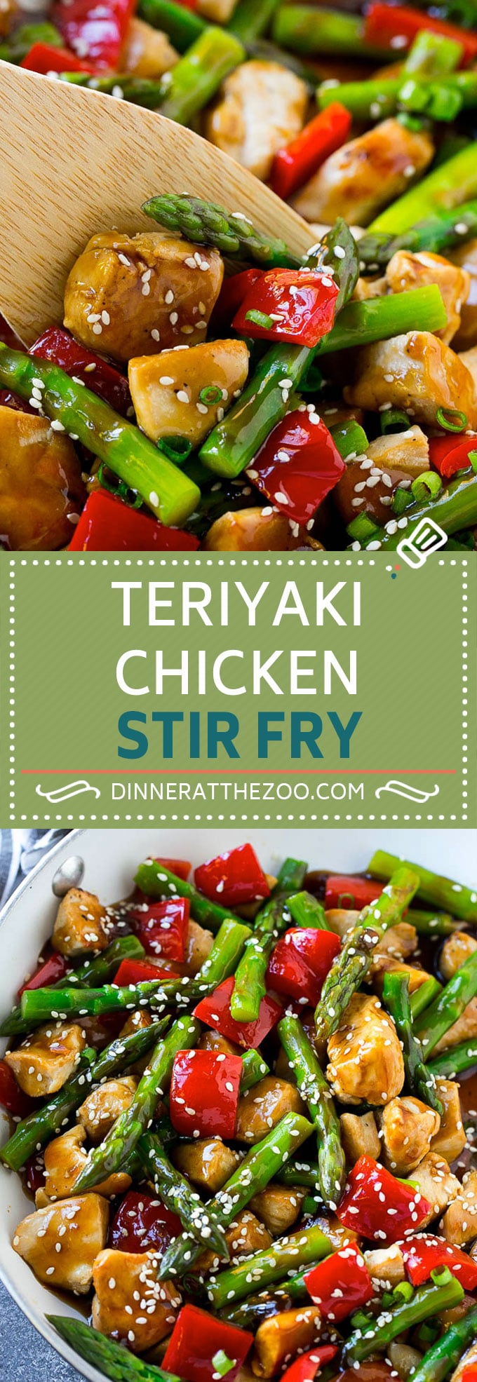 Receta de pollo teriyaki salteado |  Pollo Teriyaki |  Pollo Salteado |  Receta de pollo saludable #teriyaki #Pollo #stirfry #dinner #dinneratthezoo