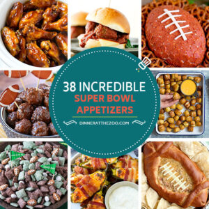 45 increíbles recetas de aperitivos del Super Bowl