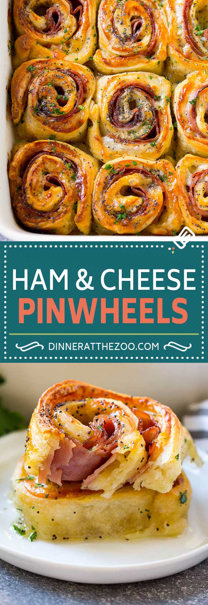 Receta de molinos de viento de jamón y queso |  rollitos de jamón y queso |  Rollos De Jamón Y Queso |  Rollos de jamón y queso # jamón # queso # aperitivo #tourets #dinneratthezoo