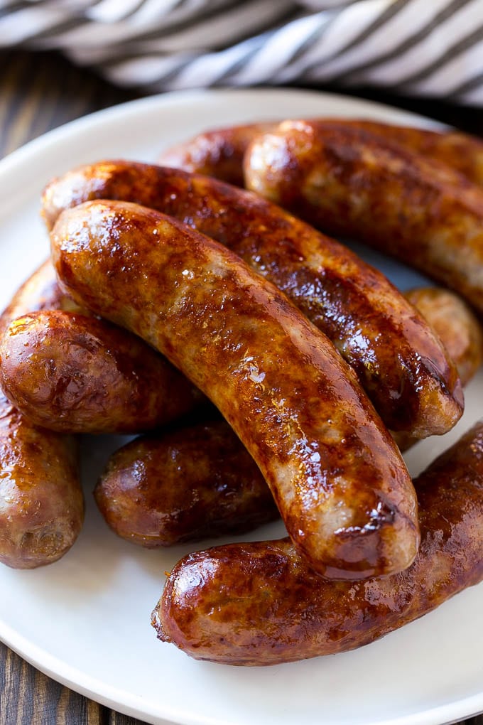 Beer Bratwurst Bites es un aperitivo divertido e inesperado.