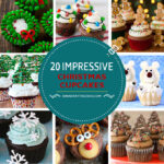 20 increíbles recetas de cupcakes navideños