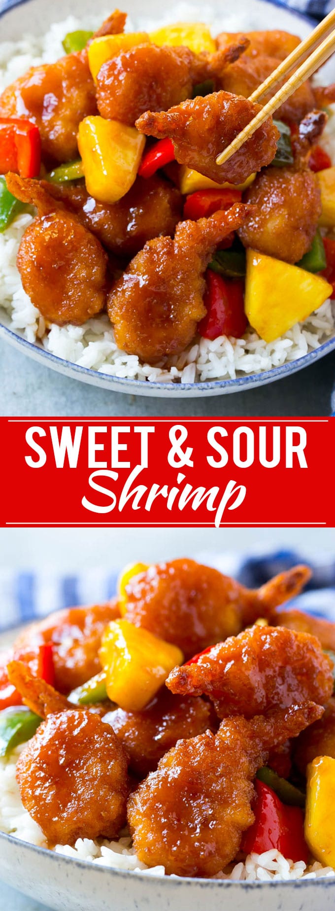 Receta de camarones agridulces |  Receta fácil de camarones |  Comidas de hojalata |  Agridulce |  Receta de langostinos asiáticos #gamblings #asian #seafood #ananas #dinner #dinneratthezoo