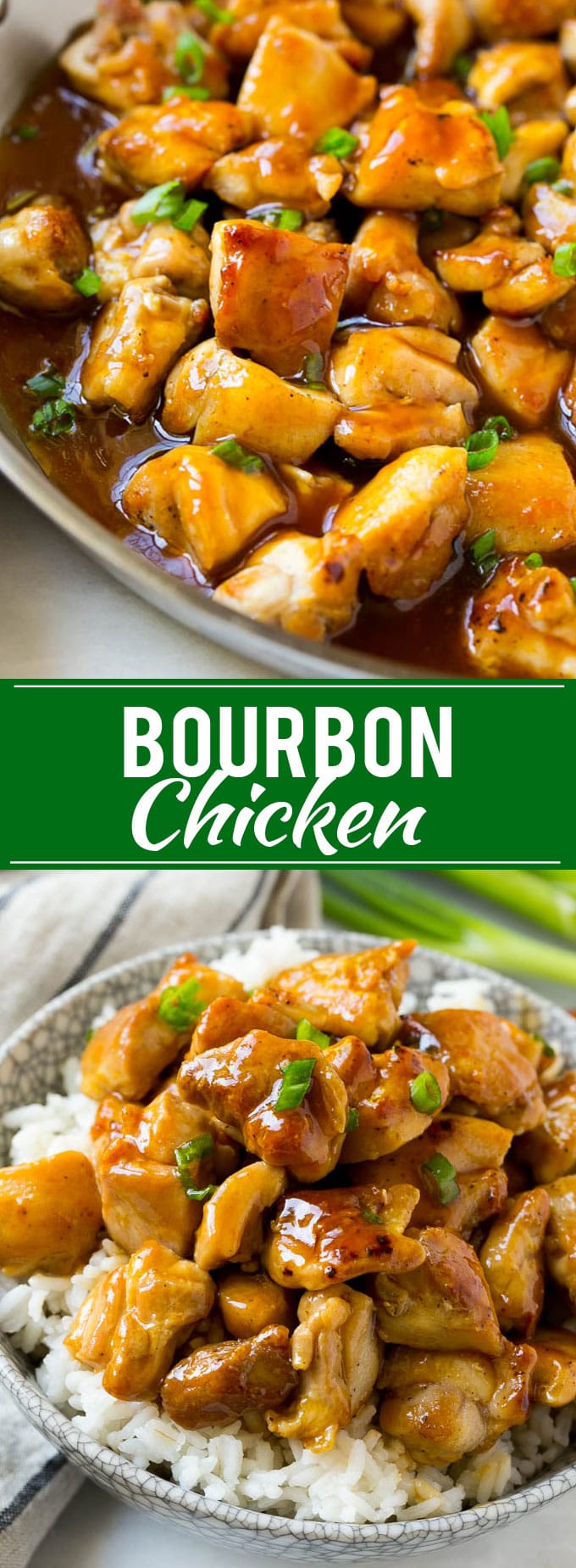 Pollo Bourbon |  Pollo Salteado |  Pollo Salteado |  Receta fácil de pollo #Pollo #diner #dinneratthezoo