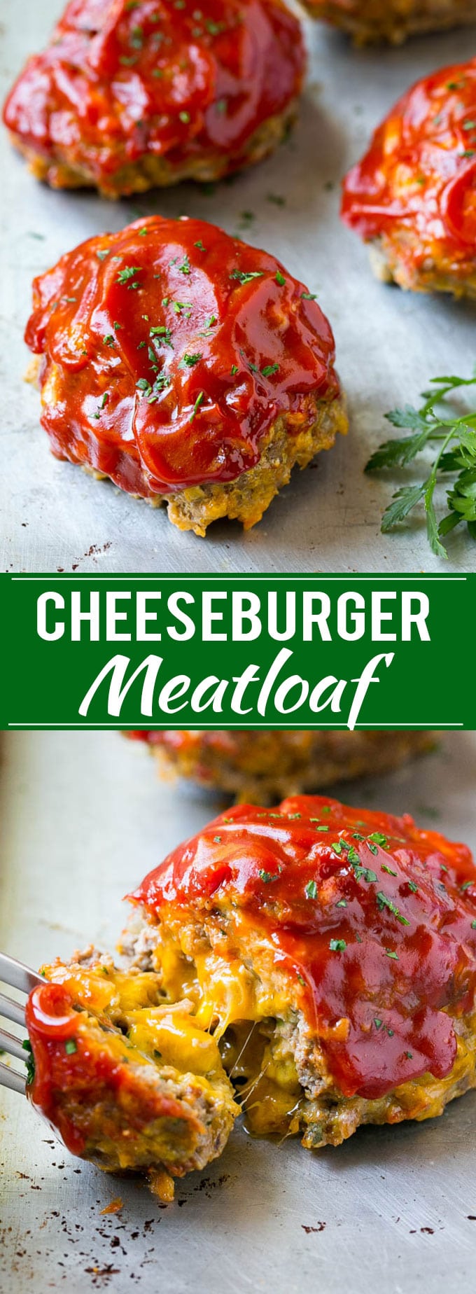 Receta de hamburguesa con queso y pastel de carne |  Pastel de carne individual |  Mini Pastel de Carne |  Receta de pastel de carne con tocino y hamburguesa con queso
