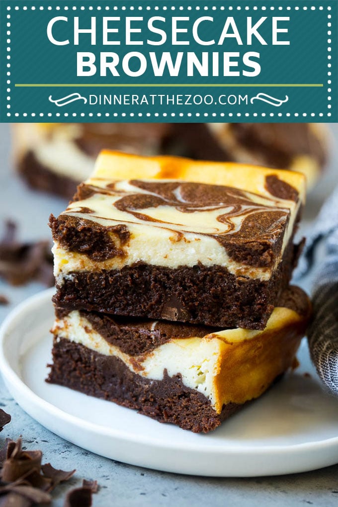 Receta de pastel de queso con brownies |  Brownies de queso crema |  Brownies caseros #brownies #queesecake #chocolate #postre #dinneratthezoo