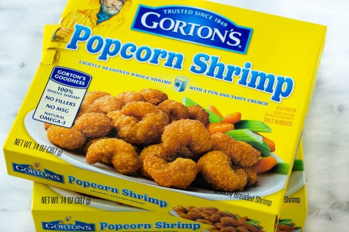 Camarones Gorton Palomitas De Maíz