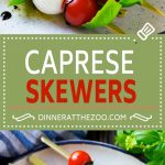 Brochetas Caprese |  Brochetas Caprese |  Aperitivo caprese