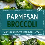 Receta de brócoli asado con parmesano |  Brócoli asado |  Receta Saludable de Brócoli |  Brócoli con Parmesano |  Receta fácil de brócoli
