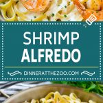 Receta Alfredo con Langostinos |  Pasta Alfredo con Langostinos |  Fettuccine Alfredo de camarones #gamberetti #pasta #italianfood #dinneratthezoo