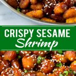 Receta De Camarones Con Sésamo |  Langostinos crujientes |  Camarones Palomitas De Maíz |  Camarones asiáticos |  Receta fácil de camarones